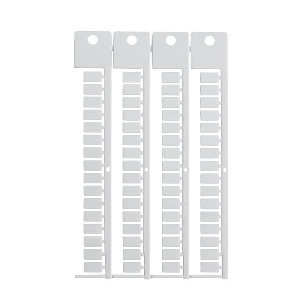 Terminal Block Tag Polycarbonate 10.00 mm H x 6.00 mm W Box of 1024 Pieces, 1024PK
